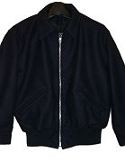 NAVY ZIP FRONT